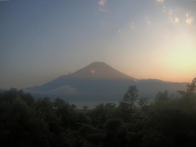 山中湖からの富士山