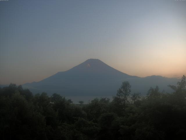 山中湖からの富士山