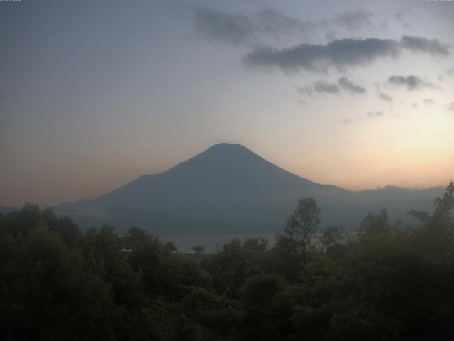 山中湖からの富士山
