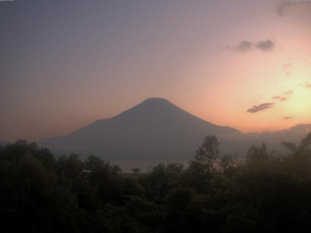 山中湖からの富士山