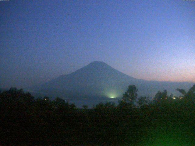 山中湖からの富士山