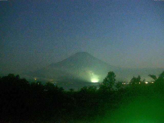 山中湖からの富士山
