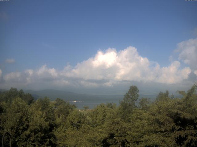 山中湖からの富士山