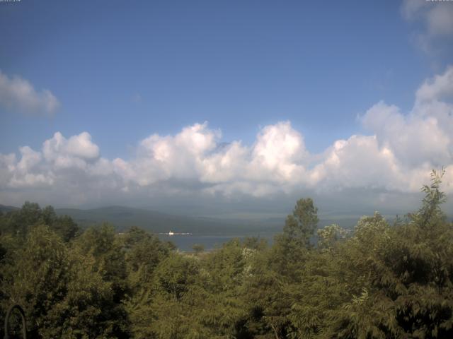 山中湖からの富士山