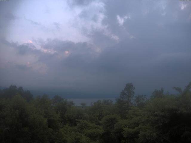 山中湖からの富士山