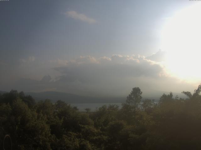 山中湖からの富士山