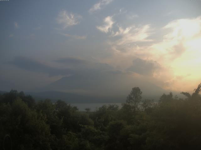 山中湖からの富士山