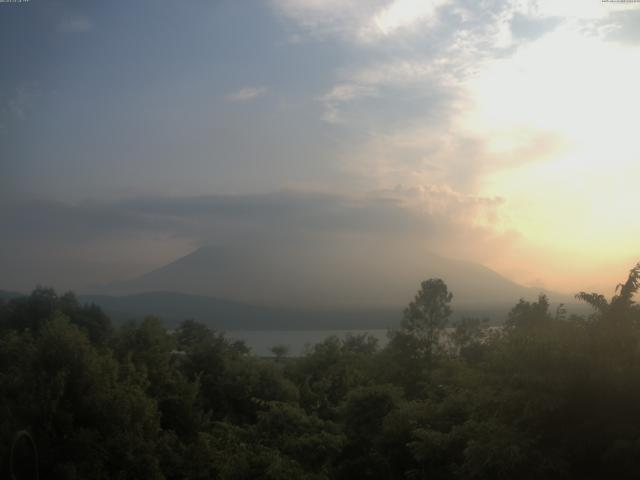 山中湖からの富士山