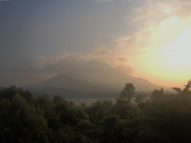 山中湖からの富士山