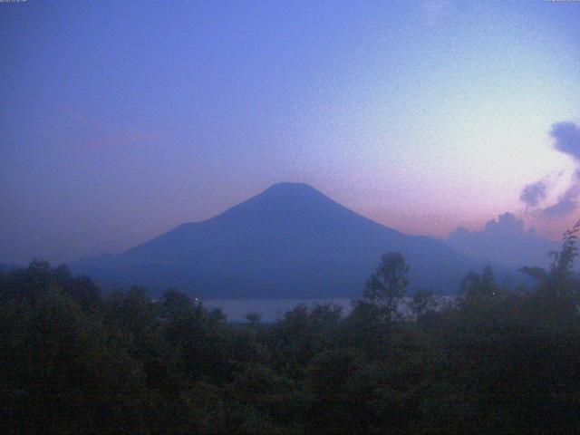 山中湖からの富士山