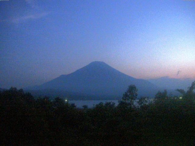 山中湖からの富士山