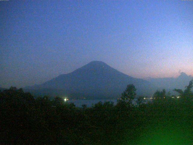 山中湖からの富士山