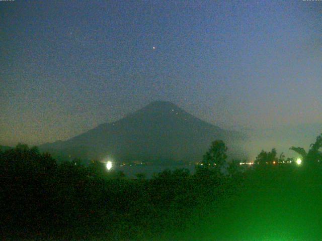 山中湖からの富士山