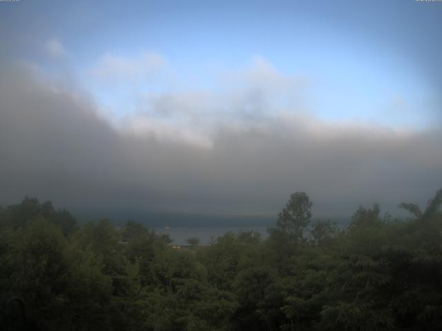 山中湖からの富士山