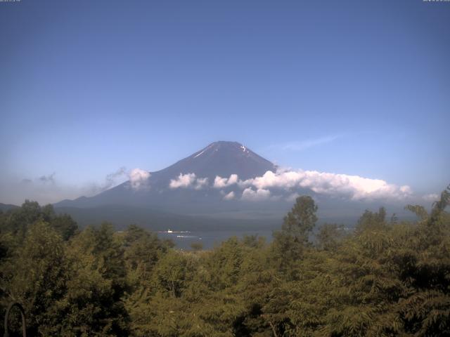 山中湖からの富士山
