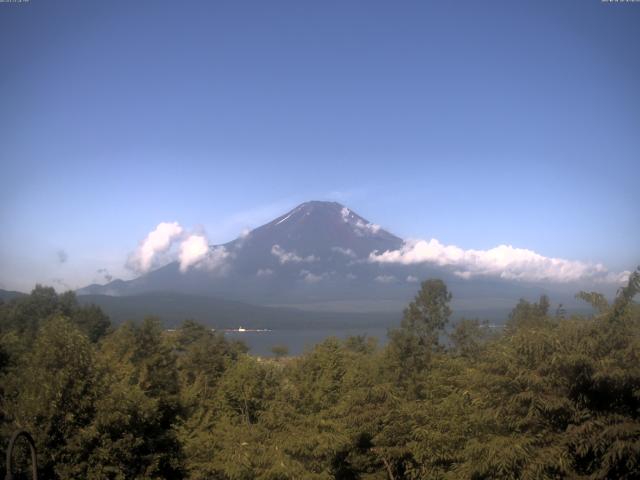 山中湖からの富士山