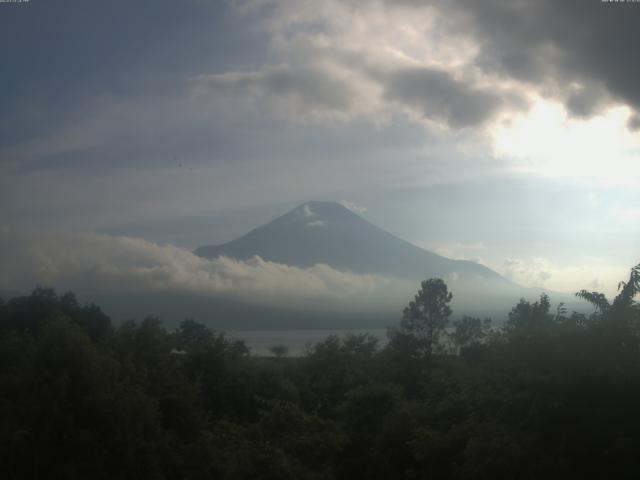山中湖からの富士山
