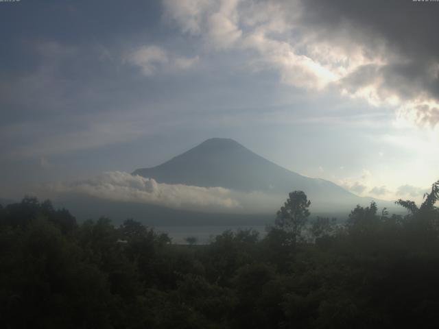 山中湖からの富士山