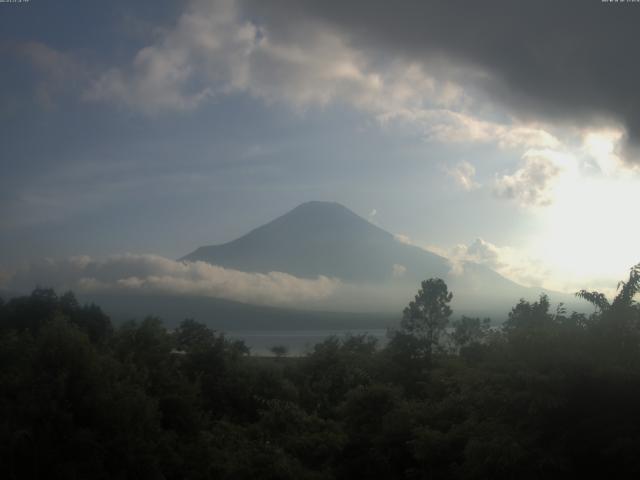 山中湖からの富士山