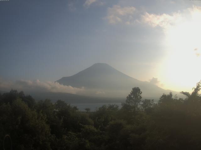 山中湖からの富士山