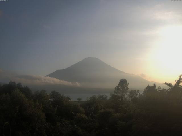 山中湖からの富士山