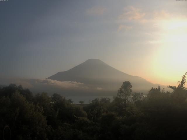 山中湖からの富士山