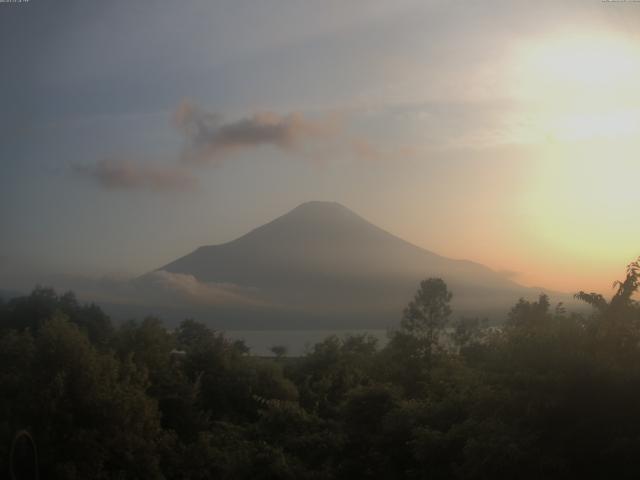 山中湖からの富士山