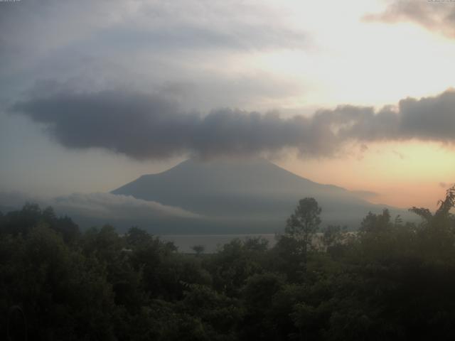 山中湖からの富士山