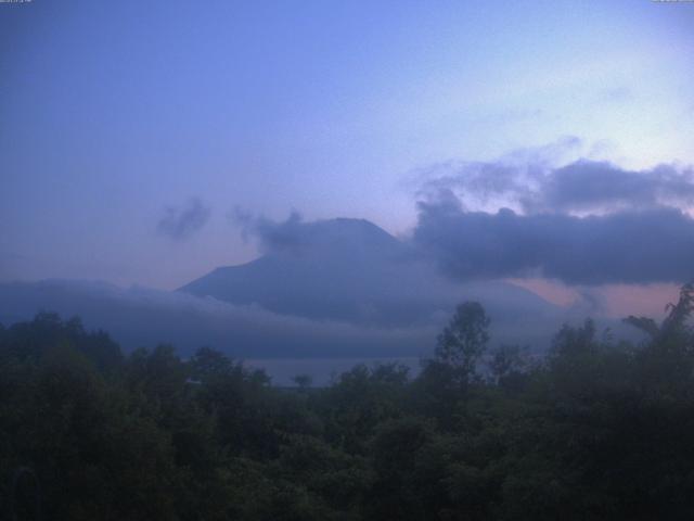 山中湖からの富士山