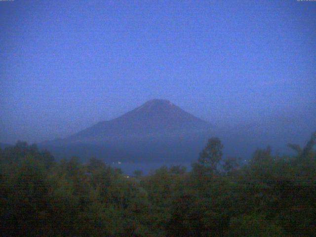 山中湖からの富士山