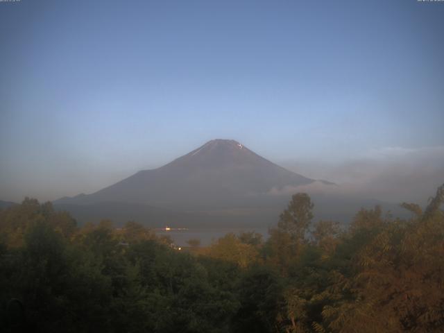 山中湖からの富士山