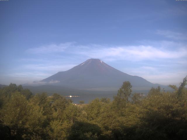 山中湖からの富士山