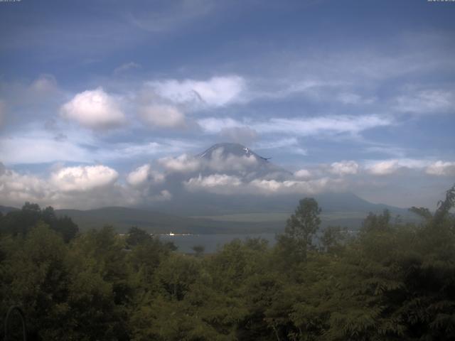 山中湖からの富士山