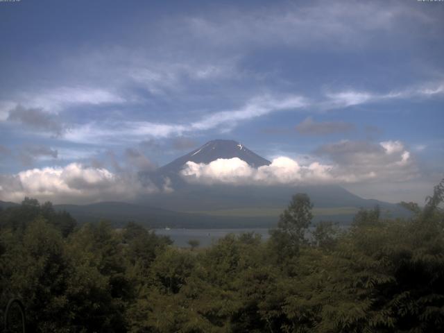 山中湖からの富士山