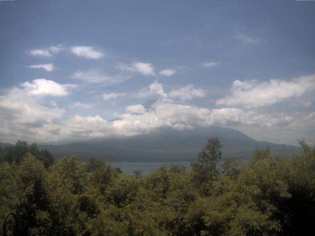 山中湖からの富士山