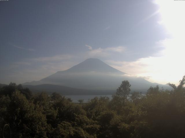 山中湖からの富士山