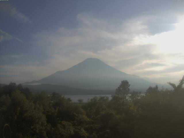 山中湖からの富士山