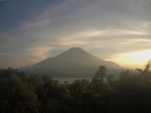 山中湖からの富士山