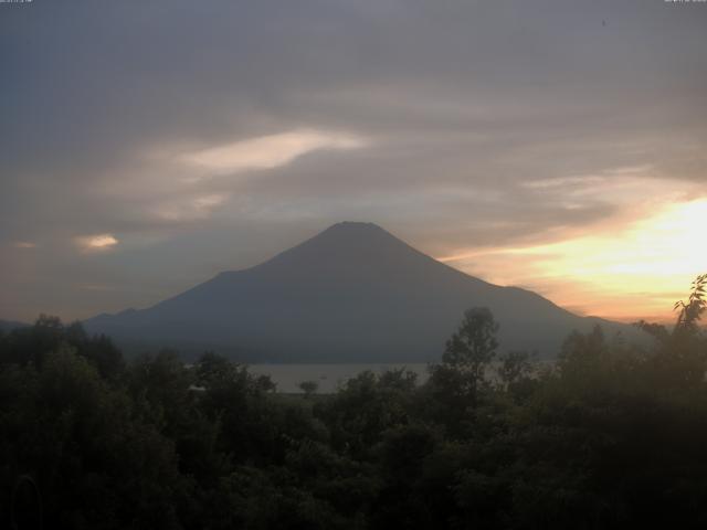 山中湖からの富士山