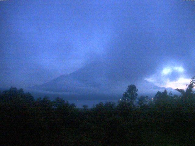 山中湖からの富士山