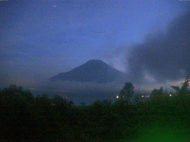 山中湖からの富士山