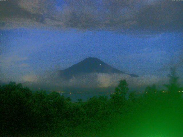 山中湖からの富士山