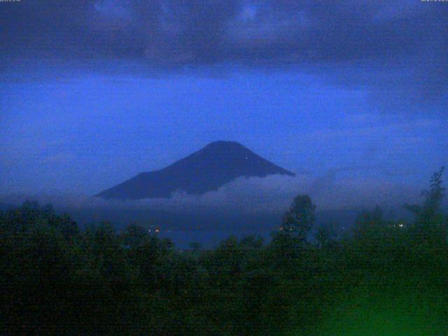 山中湖からの富士山