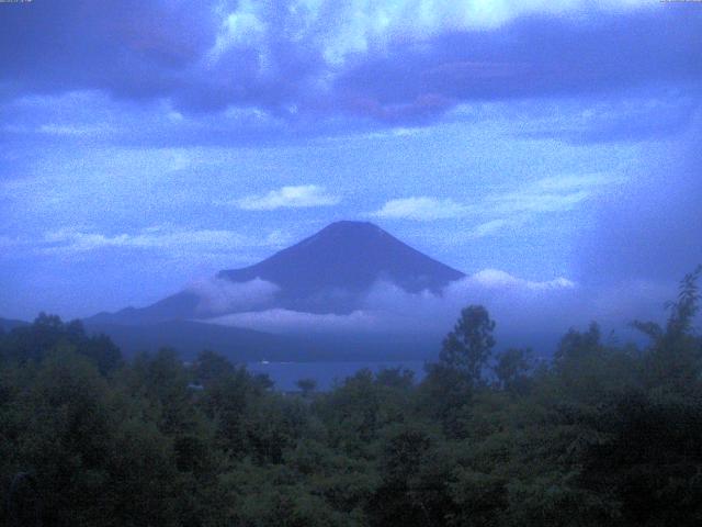 山中湖からの富士山