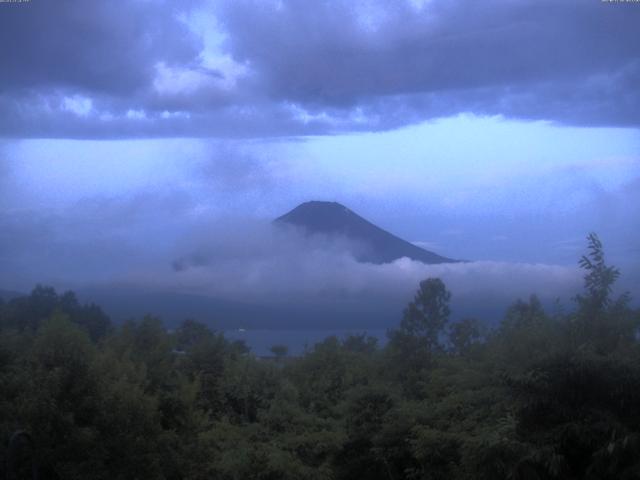 山中湖からの富士山