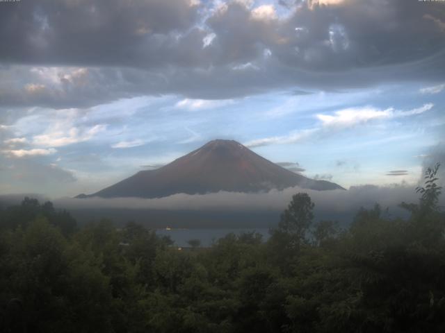 山中湖からの富士山