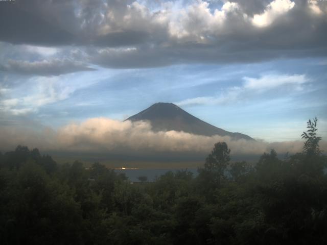 山中湖からの富士山
