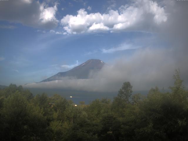 山中湖からの富士山