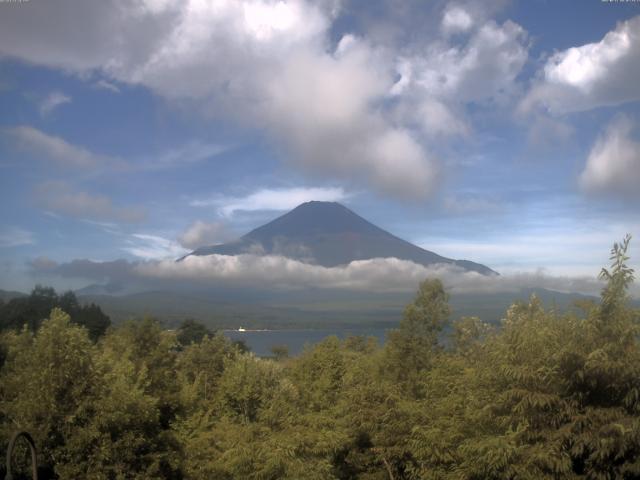 山中湖からの富士山
