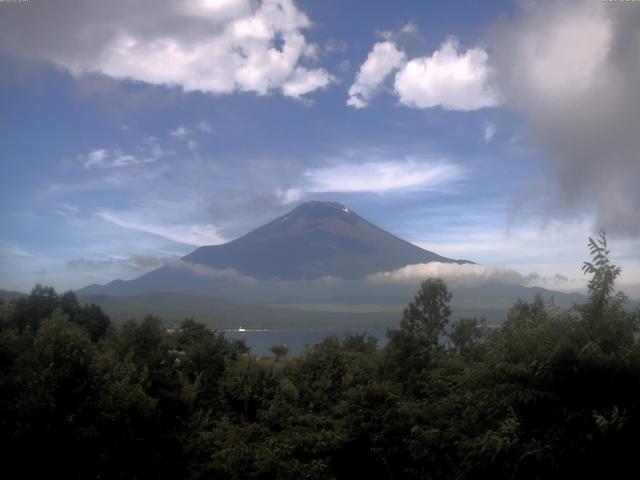 山中湖からの富士山